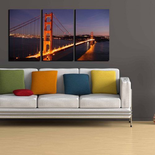 Golden Gate Bridge Canvas Wall Art (Photo 14 of 15)
