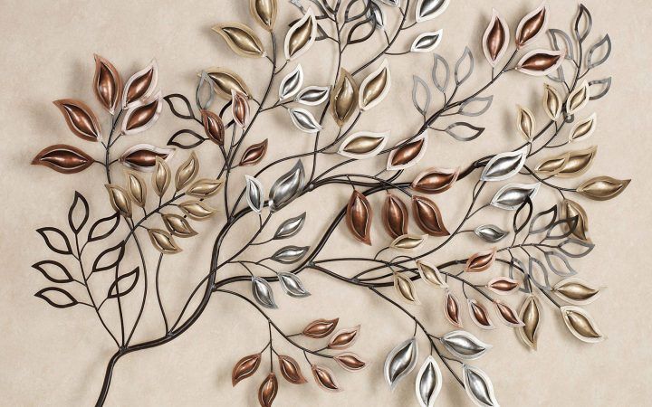 Top 20 of Leaf Metal Wall Art