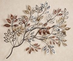20 Best Collection of Leaves Metal Wall Art