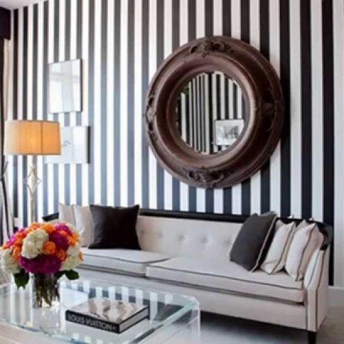 Stripe Wall Accents (Photo 7 of 15)