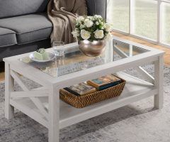 2024 Latest Glass Tabletop Coffee Tables