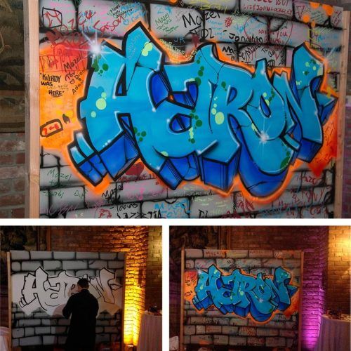 Personalized Graffiti Wall Art (Photo 22 of 30)