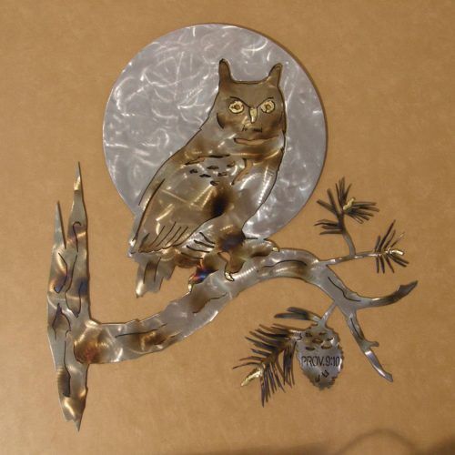 Owls Metal Wall Art (Photo 10 of 20)