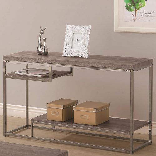 Gray And Black Console Tables (Photo 18 of 20)