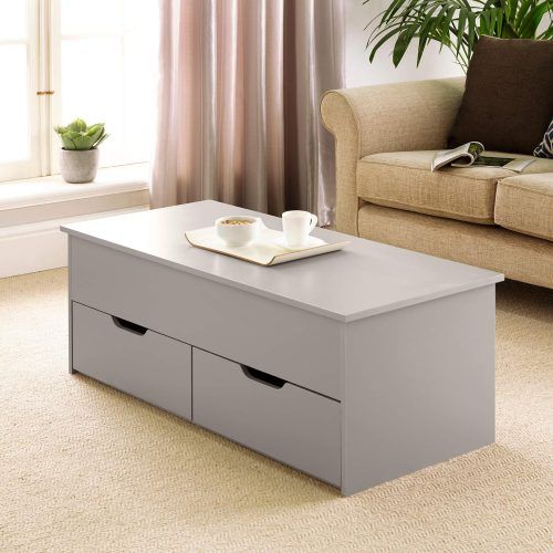 Lift Top Coffee Tables With Storage Drawers (Photo 7 of 20)
