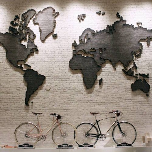 Worldmap Wall Art (Photo 15 of 20)