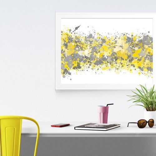 Yellow And Gray Wall Art (Photo 13 of 15)