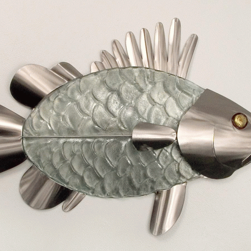 Stainless Steel Fish Wall Art (Photo 12 of 17)