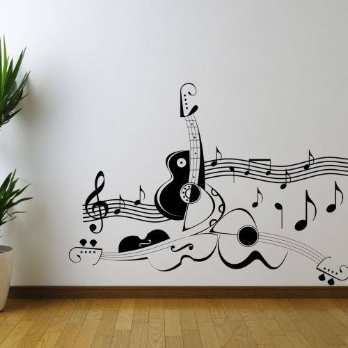 Music Note Art For Walls (Photo 3 of 25)