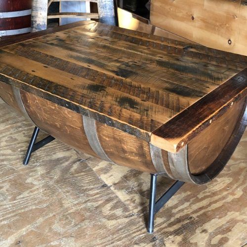 Natural Stained Wood Coffee Tables (Photo 17 of 20)