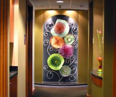 Top 20 of Blown Glass Wall Art