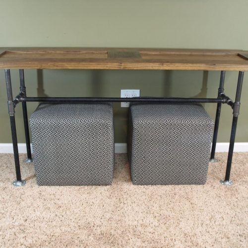 Aged Black Iron Console Tables (Photo 17 of 20)
