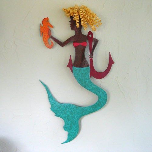 Mermaid Metal Wall Art (Photo 8 of 20)