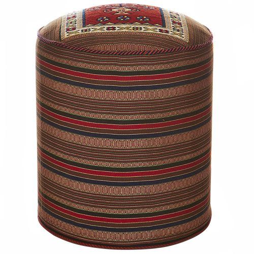 Traditional Hand Woven Pouf Ottomans (Photo 12 of 20)