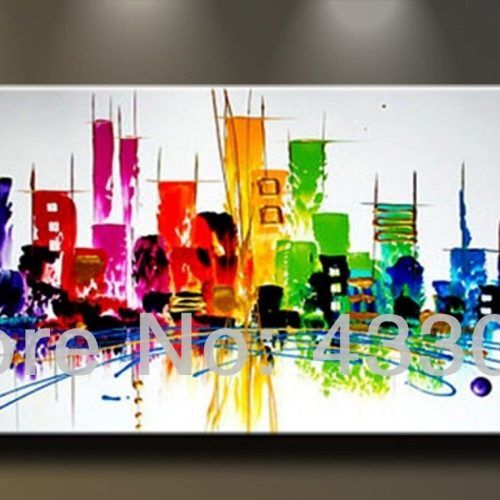 Modern Abstract Wall Art Painting (Photo 1 of 20)