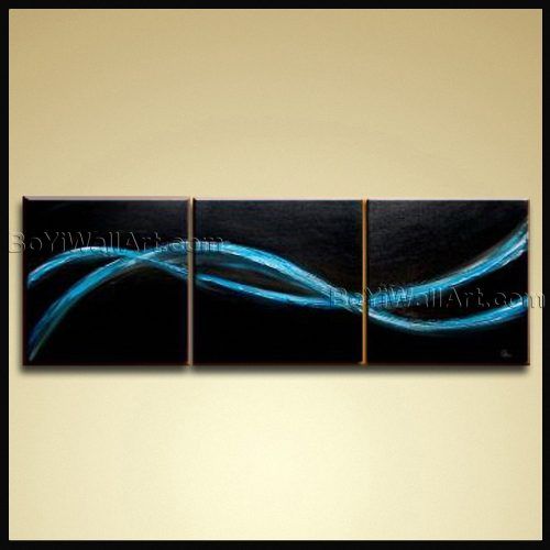 Modern Abstract Huge Oil Painting Wall Art (Photo 17 of 20)