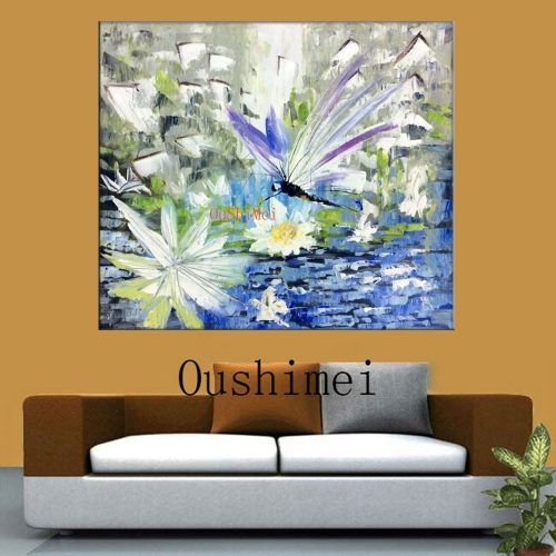 Dragonfly Painting Wall Art (Photo 4 of 20)