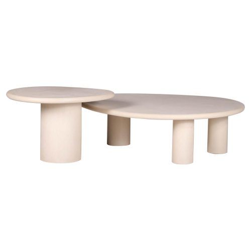 Liam Round Plaster Coffee Tables (Photo 8 of 20)
