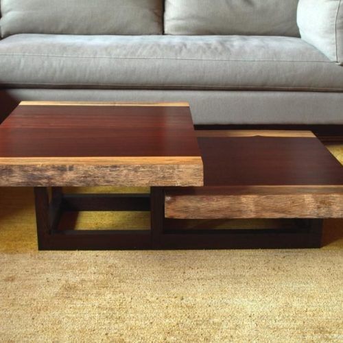 Wood Coffee Tables With 2-Tier Storage (Photo 3 of 20)