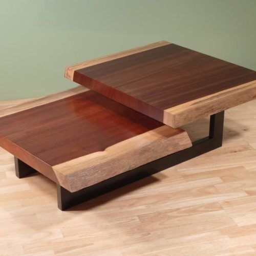 Wood Coffee Tables With 2-Tier Storage (Photo 14 of 20)