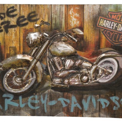 Harley Davidson Wall Art (Photo 2 of 20)