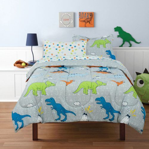 Blended Fabric Mod Dinosaur 3 Piece Wall Hangings Set (Photo 15 of 20)