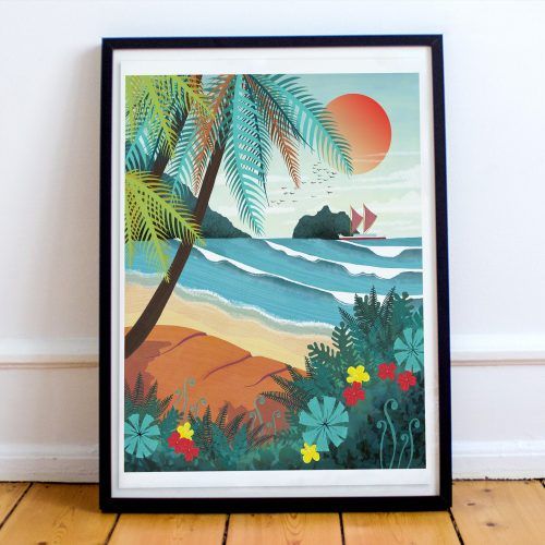 Tropical Framed Art Prints (Photo 10 of 20)