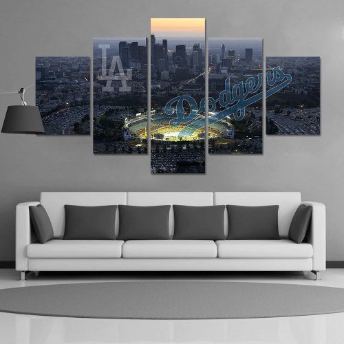 Los Angeles Canvas Wall Art (Photo 8 of 15)
