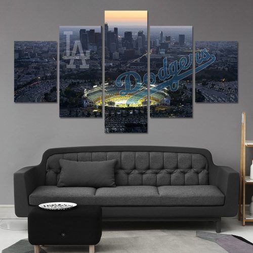 Los Angeles Canvas Wall Art (Photo 9 of 15)