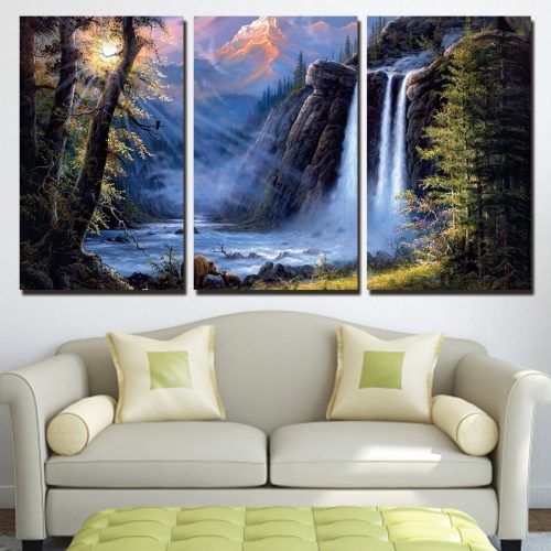 Mountains Canvas Wall Art (Photo 10 of 15)