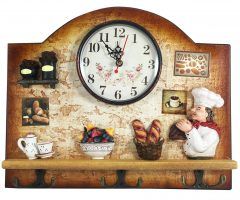 25 Ideas of Italian Ceramic Wall Clock Decors