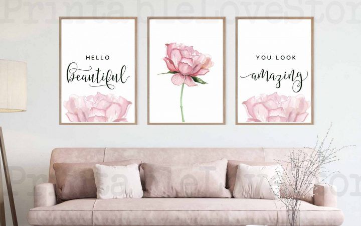 Blended Fabric Hello Beauty-full Wall Hangings
