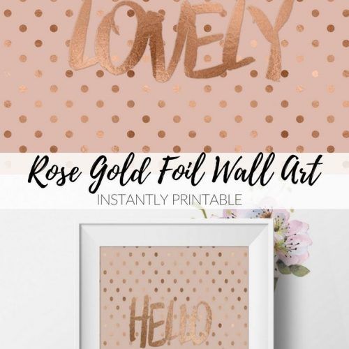 Gold Foil Wall Art (Photo 12 of 20)