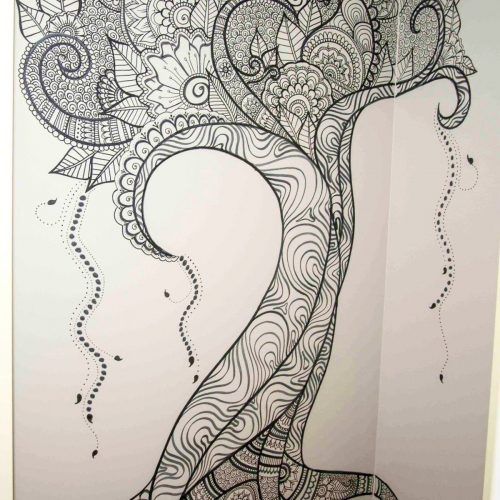 Henna Wall Art (Photo 1 of 20)