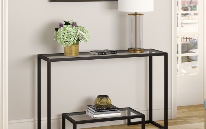 The 20 Best Collection of Bronze Metal Rectangular Console Tables