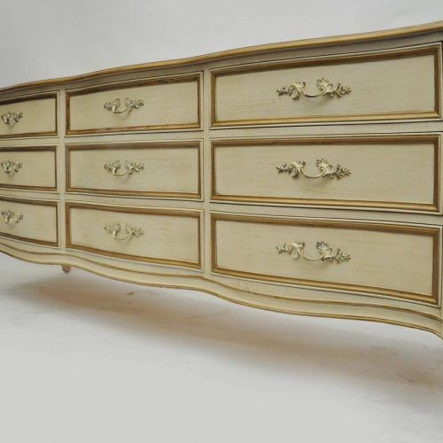Cream And Gold Console Tables (Photo 19 of 20)