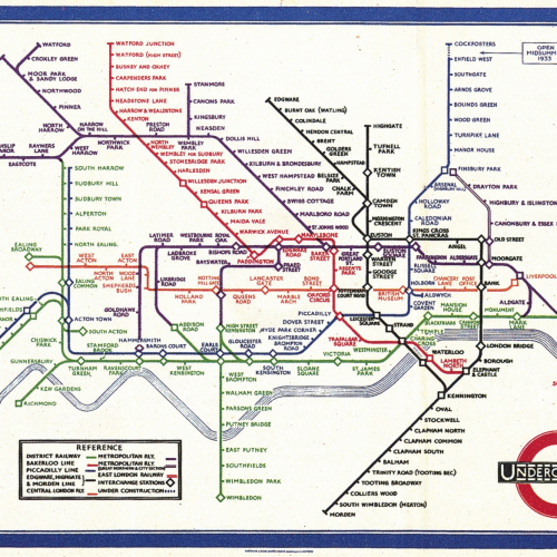 London Tube Map Wall Art (Photo 18 of 20)