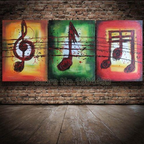 Abstract Music Wall Art (Photo 2 of 20)