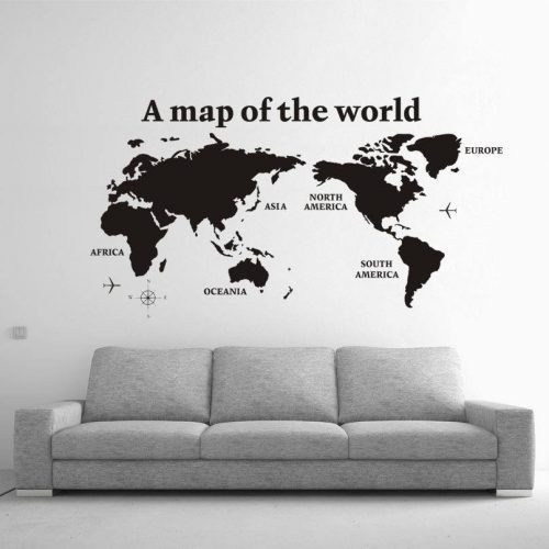 Cool Map Wall Art (Photo 1 of 20)