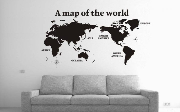 20 Ideas of Cool Map Wall Art