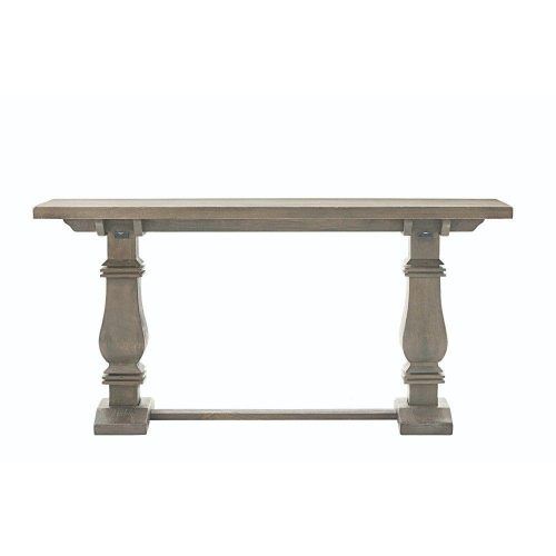 Smoke Gray Wood Console Tables (Photo 17 of 20)
