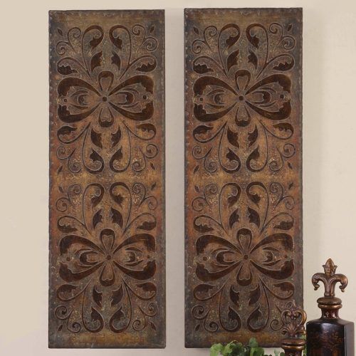 Wood Carved Wall Art Panels (Photo 22 of 25)