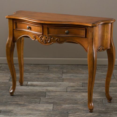 2-Drawer Oval Console Tables (Photo 7 of 20)