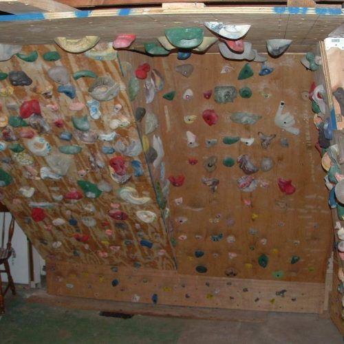 Home Bouldering Wall Design (Photo 3 of 20)