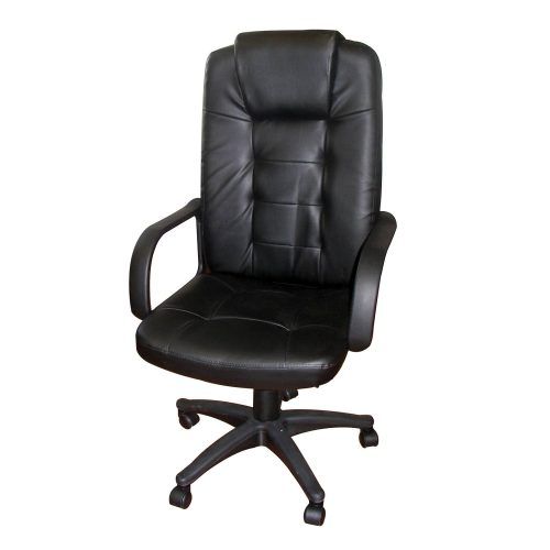 Black Faux Leather Swivel Recliners (Photo 19 of 20)