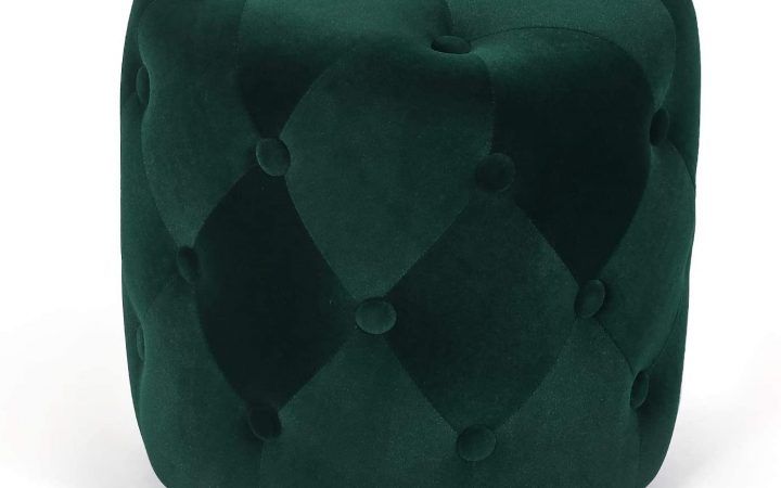 Top 20 of Green Pouf Ottomans
