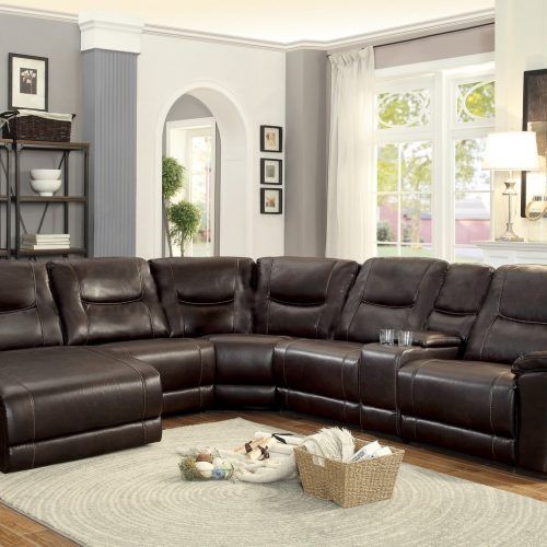 Faux Leather Sectional Sofa Sets (Photo 7 of 21)
