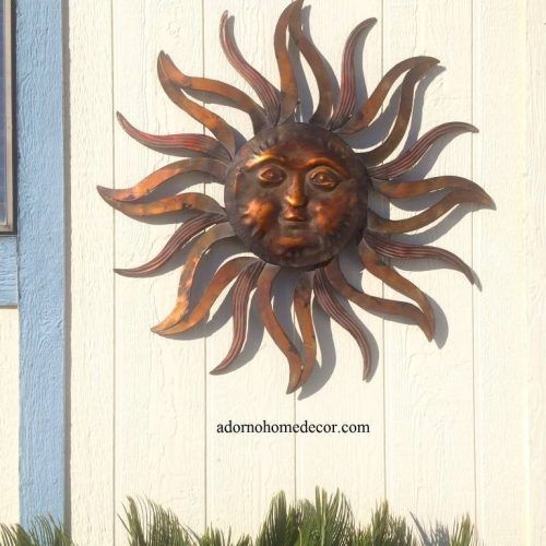 Outdoor Metal Wall Art Decor And Sculptures (Photo 5 of 20)