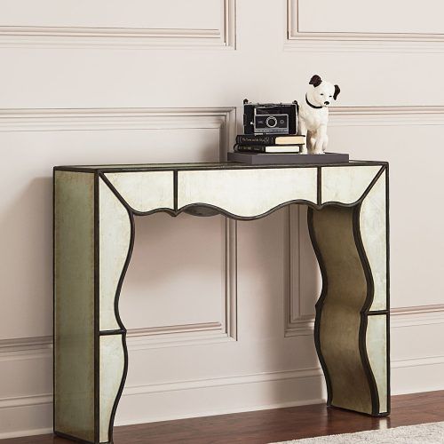 Mirrored Modern Console Tables (Photo 2 of 20)
