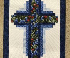 Best 20+ of Blended Fabric Old Rugged Cross Wall Hangings